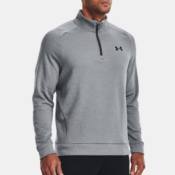 Under Armour Other - NWOT Under Armour Gray Quarter-Zip Pullovern,Medium